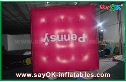 China Outdoor Inflatable Balloon Float Helium Cube with PVC Material supplier