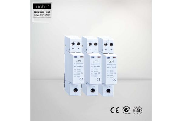 48V DC Surge Protection Device , 20KA Single Pole SPD CE Approved