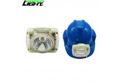 China Waterproof IP68 Rechargeable Mining Cap Lamps 15000Lux For Underground Miner supplier