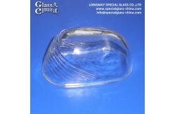 China Custom Thermal Resistant Lamp Lens Cover From Borosilicate Glass supplier