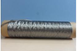 China Rust Resistant Conductive 6um Metallic Metal Fiber For Pregnant Clothes supplier