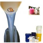 RTV2 Liquid Silicone Rubber Translucent Soft DIY Candle Molds Making for sale