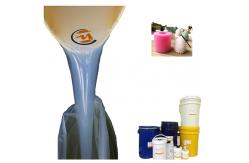 China RTV2 Liquid Silicone Rubber Translucent Soft DIY Candle Molds Making supplier