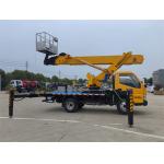 Single Row 16m High Alitude Operation Vehicle Aerial Platform JMC Truck