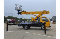 China Single Row 16m High Alitude Operation Vehicle Aerial Platform JMC Truck supplier