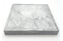 China Decorative Square Serving Tray White With Vein Durable Moisture Resistant supplier