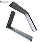 Customerized Powder Spray Coated Frames For Solar Panels / 6063 / 6061 / 6060 for sale