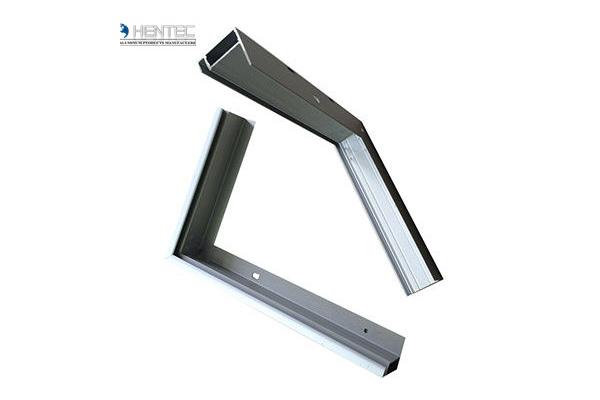 Customerized Powder Spray Coated Frames For Solar Panels / 6063 / 6061 / 6060