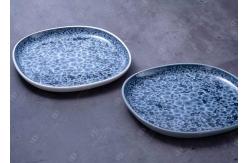 China HS 3924100000 Odorless Melamine Plate Set With Decals supplier