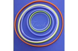 China Food Grade Airtight Silicone Seal Rings Harmless -40 To 220°C Temperature Range supplier
