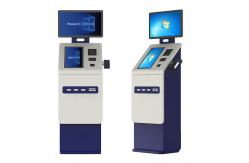 China Hospital Automated Teller Machine ATM Dual Screen Cash Recycle Credit Payment supplier