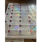 Customized Adhesive Injection Oil Labels For Steroide Product Test Cyp