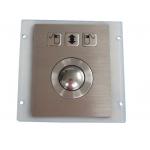Vandal Resistant High 800 Dpi Optical Trackball Pointing Device Stainless Steel Long Use Life for sale
