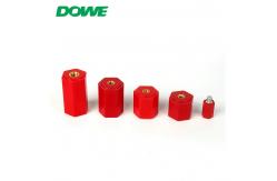 China Electrical Busbar Support Insulator M6 Hexagonal Holder EN26x30 supplier