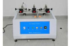 China Three Station Plug Insulation Sleeve Abrasion Test Apparatus Pressure Load 4N IEC 60884 supplier