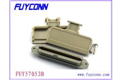 China 50 Pin DDK Receptacle Champ Connector , 180°Cable Outlet Connector supplier