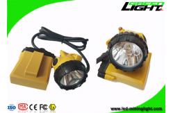 China Four Lighting Modes Led Mining Cap Lights 25000lux Anti Explosion PC Material supplier