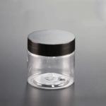 80ml 120ml Cereals Nuts PET Plastic Jars Transparent UV Plating for sale