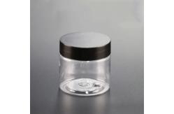 China 80ml 120ml Cereals Nuts PET Plastic Jars Transparent UV Plating supplier