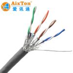 Indoor SFTP FFTP UTP FTP SFTP Networking Cat6a Cat7 Cat8 LAN Cable with LSZH/PVC Outer Jacket for sale