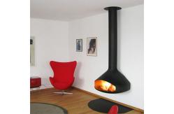 China Heavy Duty Stylish Custom Wood Burning Fire Pits Wall Hanging Burner supplier