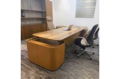 China Modern L Shaped Office Computer Desk Executive Corner Office Desk supplier