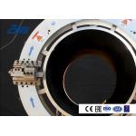 Precise Feed Pneumatic Pipe Cutting And Beveling Machine Split Frame Structure for sale
