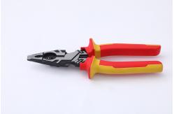 China 207mm 8inch Insolated Tools High Leverage Combination Cutting Plier 1000V VDE Handle supplier