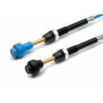Wire Rope Output Throttle Control Cable Head Mixture 565 - 557 Series For Engineer Machine for sale
