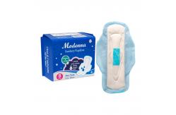 China Night Cotton Material Thick Disposable Sanitary Napkin With Advanced Absorbency supplier