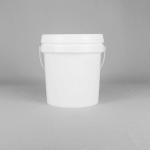 Food Grade PP Material 1 Gallon Bucket With Lid And Handle for sale