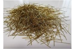 China Uhpc Copper Coated Micro Steel Fibers Series For Cement Reinforced supplier