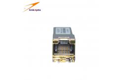 China Pluggable 10G Copper RJ45 SFP Module 30M Compatible With Alcatel Equipment supplier
