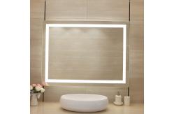 China Illuminated Wall Mounted Bathroom LED Backlit Mirror with Demister and Illuminated supplier