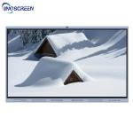 Clear 4k Smart Touch Screen Board Interactive Display Whiteboard For School for sale