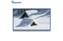 China Clear 4k Smart Touch Screen Board Interactive Display Whiteboard For School supplier