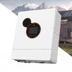8.2KW 10.2KW DC 220/230V AC Pure Sine Wave Solar Double MPPT On/Off Grid Solar Hybrid Inverter for sale