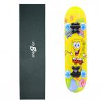 YOBANG Spongebob Complete Mini Cruiser Skateboard PVC Wheel 608z Bearing for kids for sale