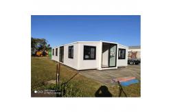 China Expandable Container House with Customizable Design and Rock Wool Sandwich Panel supplier