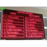 Waterproof Led Advertising Display Screen P10 Single Red Color 3 Years Warranty for sale
