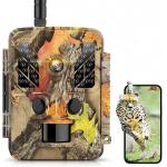 36MP 4G Cellular Wild Game Trail Camera Traps With No Glow Wide Angel Lens For Hunting for sale