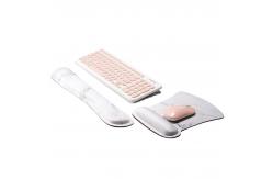 China Memory Foam Keyboard Wrist And Mouse Pad Set Reusable Ergonomic Design supplier
