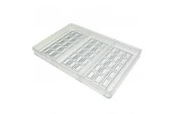China Sustainable 3D Custom Made Chocolate Molds Rectangle Polycarbonate supplier