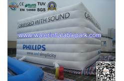 China PVC Promotion Inflatable Air Tent 4 Seams Stitching With Logo Printing supplier