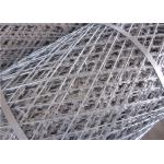 Galvanised Welded Razor Wire Mesh Barbed Diamond Mesh Fencing for sale