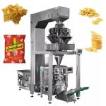 Automatic Nitrogen Filling Packing Machine For Banana Chips Snack Chips Pouch for sale