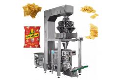 China Automatic Nitrogen Filling Packing Machine For Banana Chips Snack Chips Pouch supplier