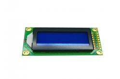 China Small Dot Matrix LCD Segment Display , Character COB Mini 0802 LCD Screen Module supplier