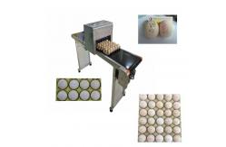 China Automatic Egg Code Printing Machine , Small Character Inkjet Coder For Eggs supplier