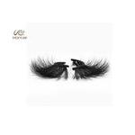 China OEM 25mm 6D Russian Volume Lashes Ultra Light Synthetic Fibers manufacturer